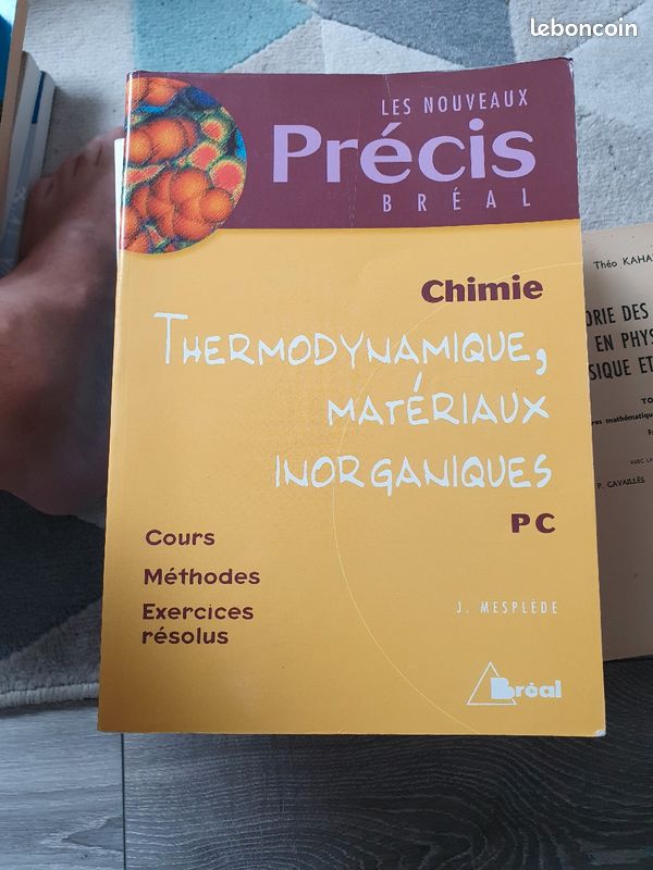 Thermodynamique, matériaux inorganiques (image 1)