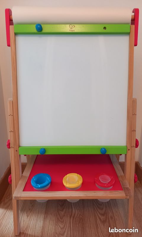 Tableau magnétique veleda + ardoise ajustable en bois (image 8)