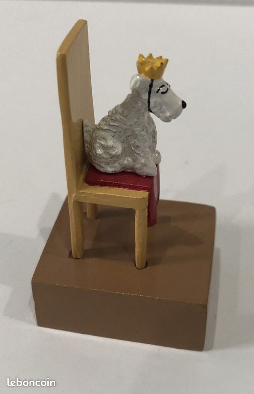 Tintin - Figurine Pixi 4529 - Milou roi sur trône - Catawiki