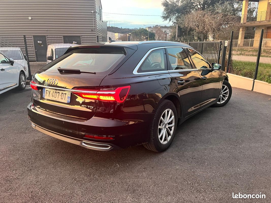 Audi a6 avant 40 2.0 tdi 204 ch business executive s-tronic - gps - camera - cuir - carplay android auto - jantes alu 17" – acces et demarrage sans cle - radars av arr – sieges av et volant chauf (image 2)