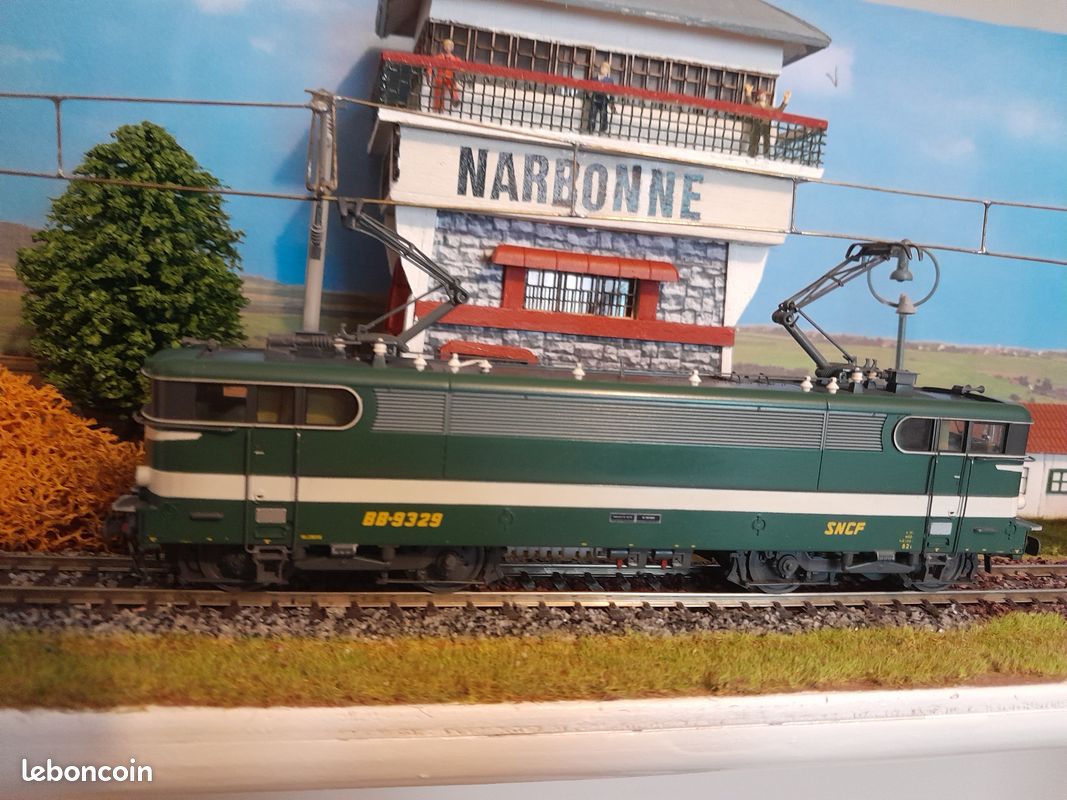 Locomotive électrique HO BB 9329 ROCO (tony11) - Collection