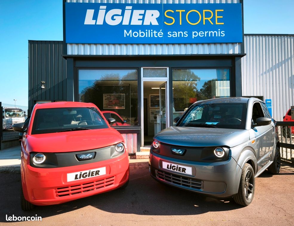 Voiture sans permis dès 14 ans Nouvelle LIGIER MYLI diesel ou électrique (image 1)