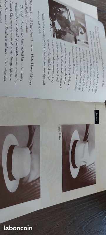 Montecristi sombrero, fedora, NEWT, legendary panama hats, stenson (image 3)