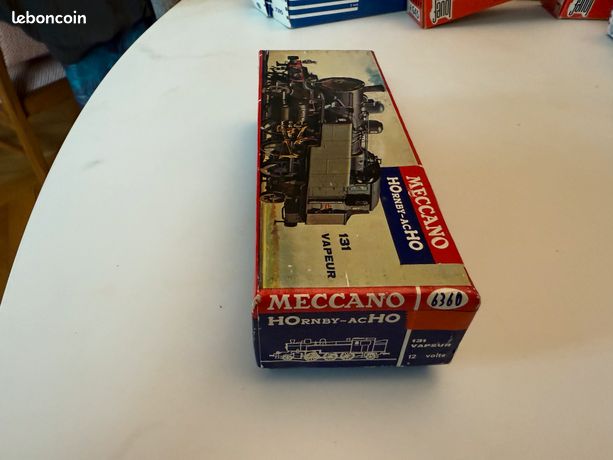 Loco Vapeur Hornby Meccano 131 TB - Occasion, Analogique, Noire, à Réviser