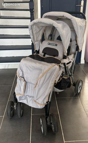 Poussette Double Poussette Equipbaby Roues Poussette Double