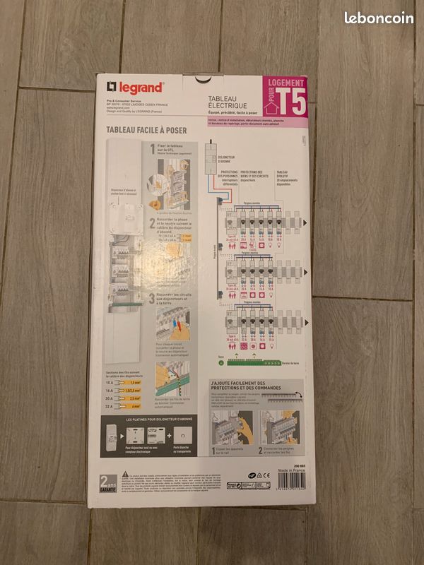 Tableau électrique Legrand T5 (image 2)