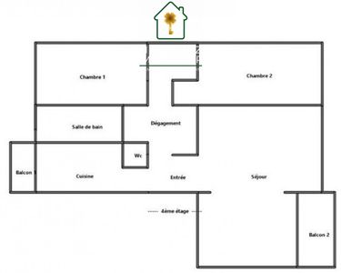 Appartement 230 000 € - 80 m²