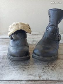 Bottines noires taille 39 (image 1)