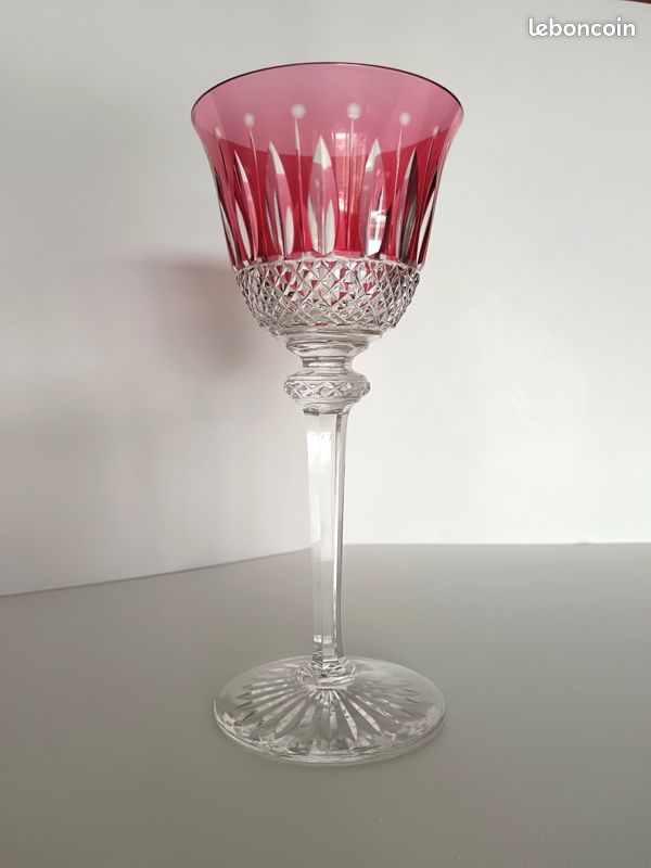 Verre à eau numéro 1 - ST LOUIS Tommy "Rouge" (image 1)
