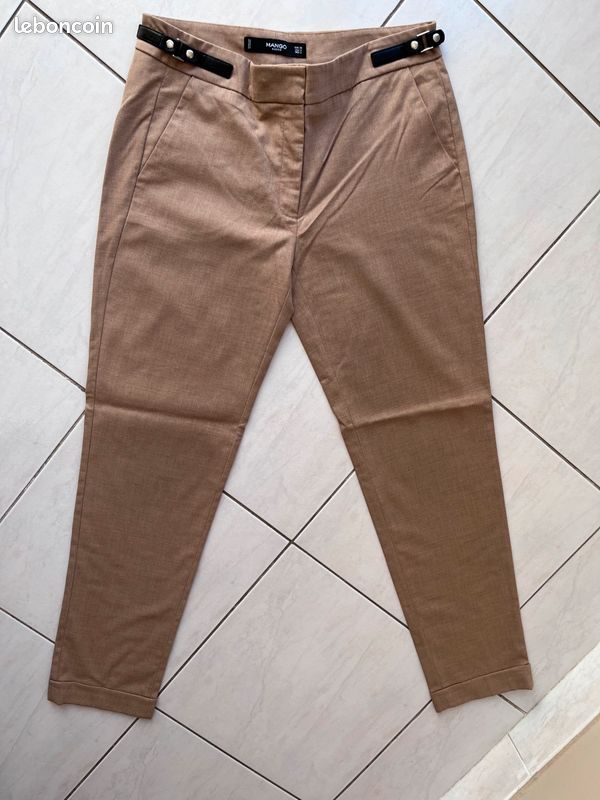 Pantalon fluide mango (image 7)