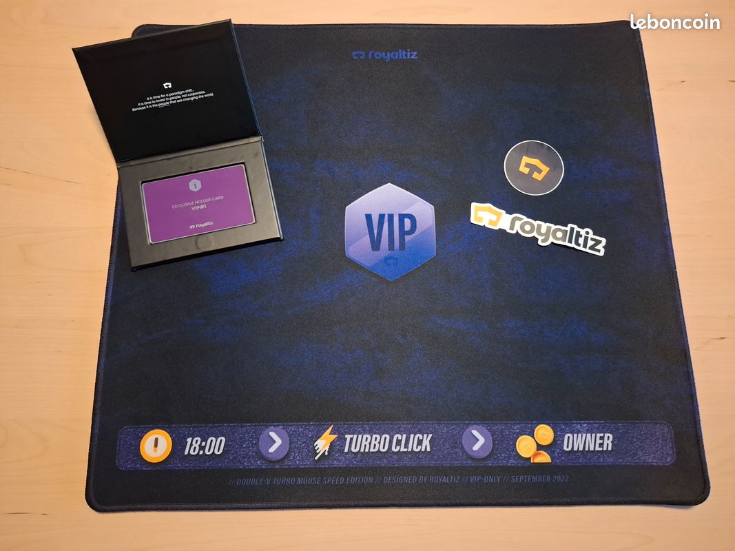 Grand tapis de souris - Royaltiz (image 2)