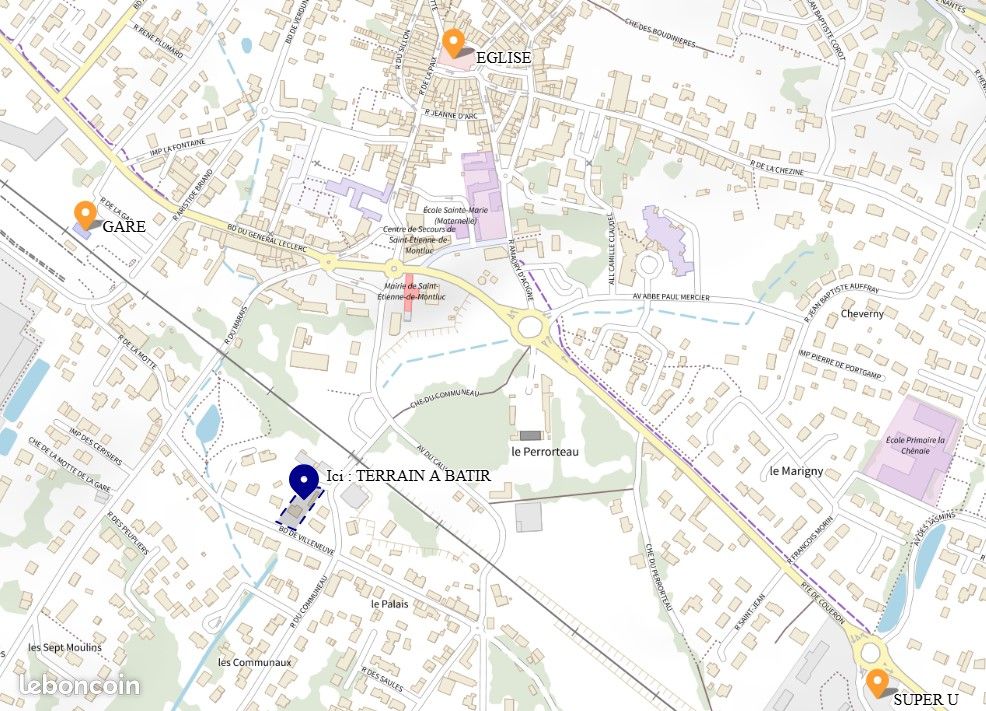 Terrain à bâtir - Vente directe sans frais d'agence - Libre de constructeur - 427 m² - Gare et Centre à pied · à Saint-Étienn