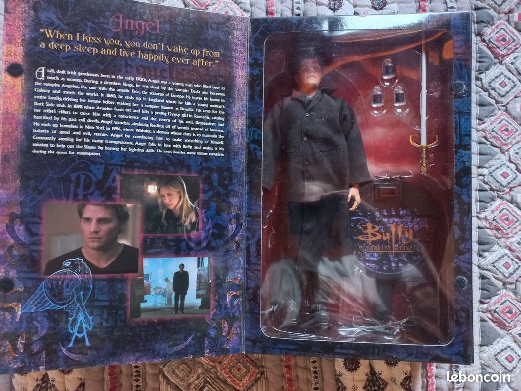 Figurine Angel Buffy Contre Les Vampires, Sideshow Collectibles, édition 1:6, 30 Cm, PVC, SDCC 2004
