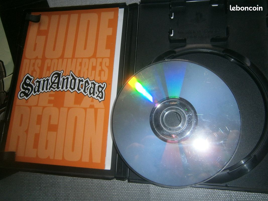 DVD PlayStation 2 * RARE * Grand Thetft Auto * SanAndreas (image 9)