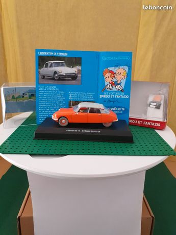 Spirou Et Fantasio - La Citroën ID 19 De Z Comme Zorglub - Figurine Véhicule Editions Atlas