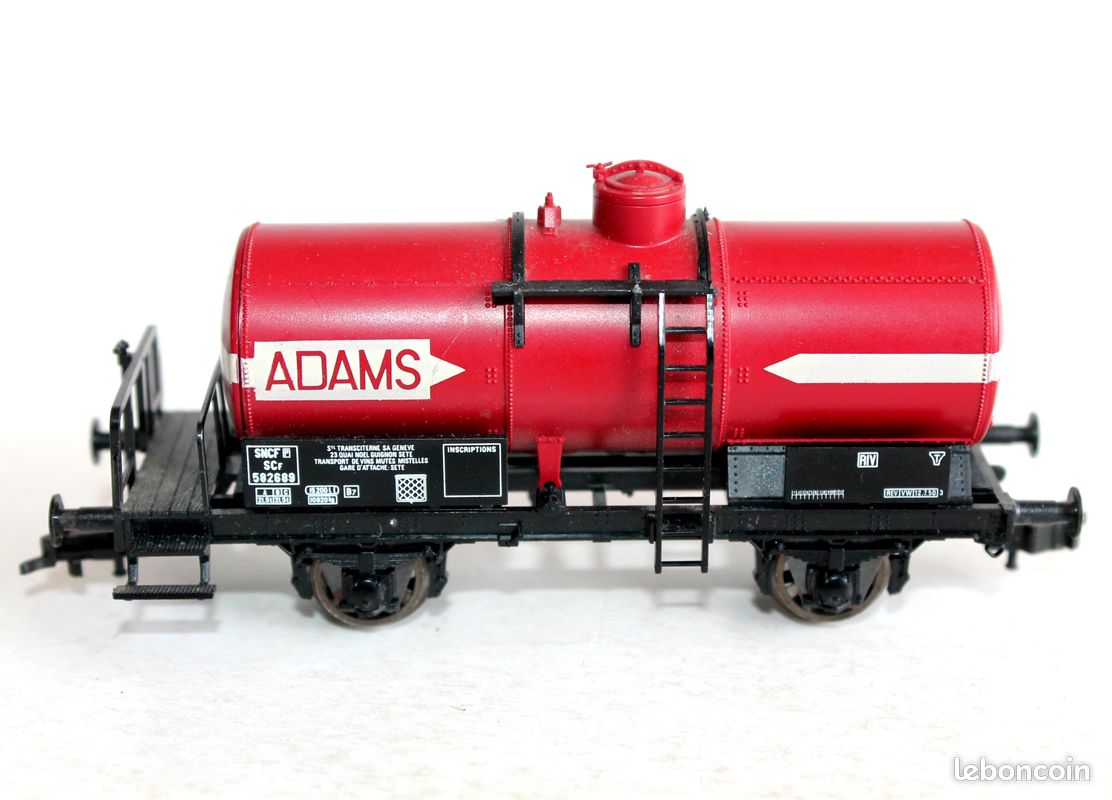 Coffret 2 wagons citernes OCEM 29 BP Algeco REE-WB456 - UTM Modélisme