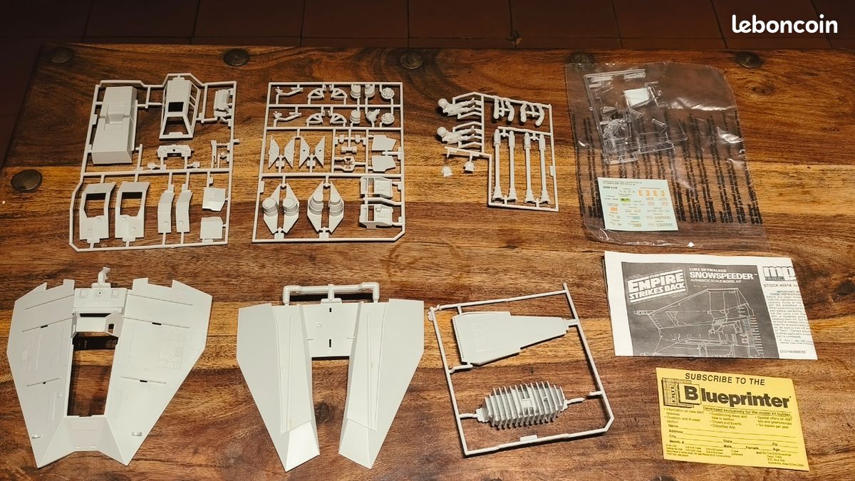 Maquette Star Wars – L'Empire Contre-attaque – MPC – Non Complet (manque Faucon)
