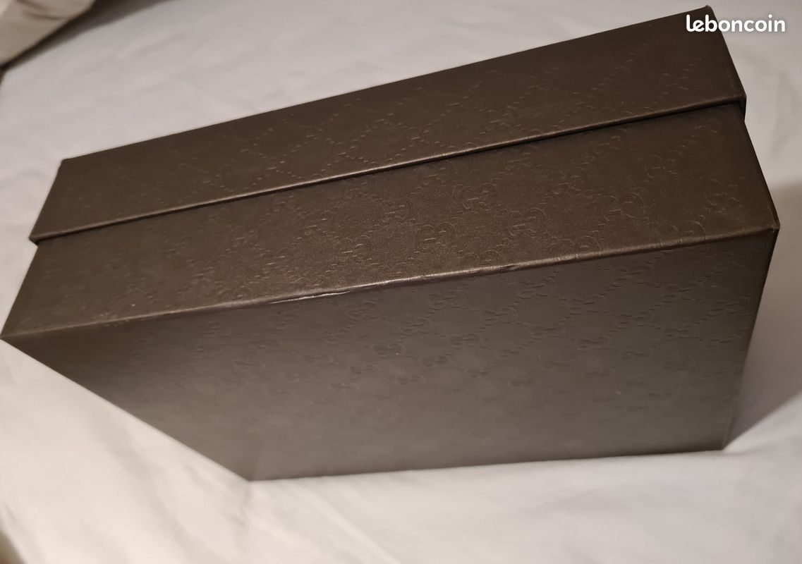 Escarpins cuir et velours noirs Gucci neufs (image 20)
