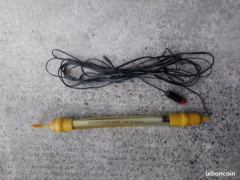 Baladeuse néon 12 V de mécanicien années 80 (image 1)