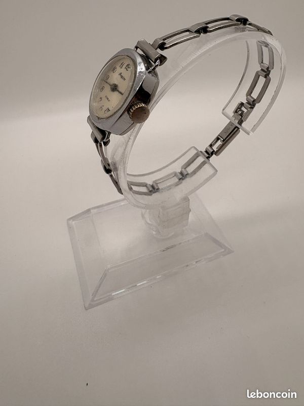Montre Mogador Vintage Femme – Bracelet Métal (image 2)