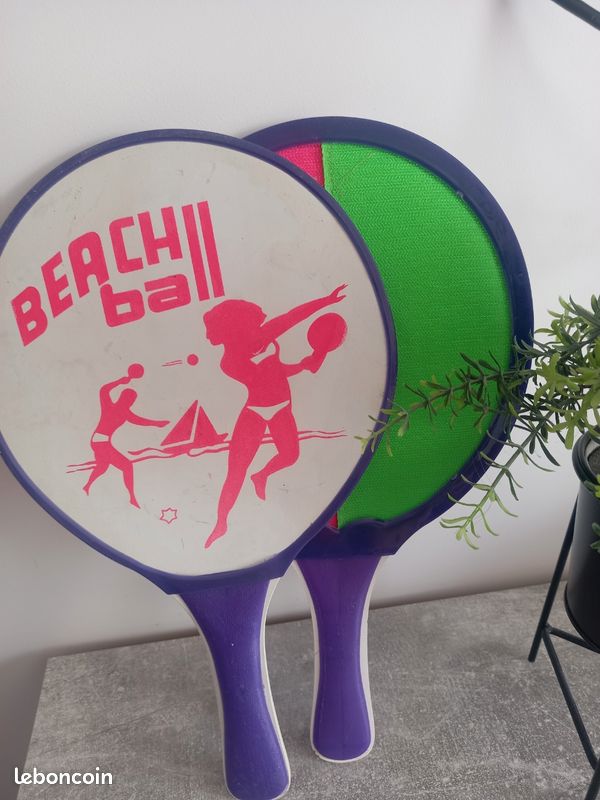 2 raquettes beach ball (image 1)
