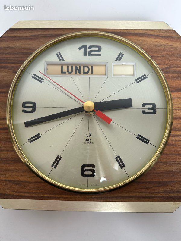 Pendule / horloge jaz murale vintage (image 2)