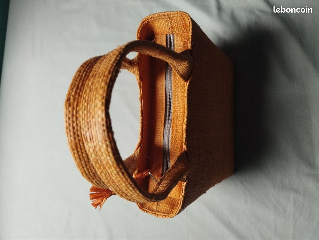 “Sac à main bohème en raphia – style été / plage (image 7)