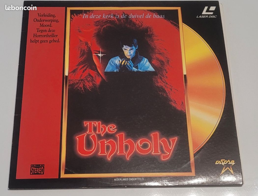 LASERDISC PAL The Unholy (image 1)