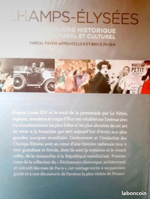 NEUF 320 pages sur les CHAMPS-ÉLYSÉES (image 9)