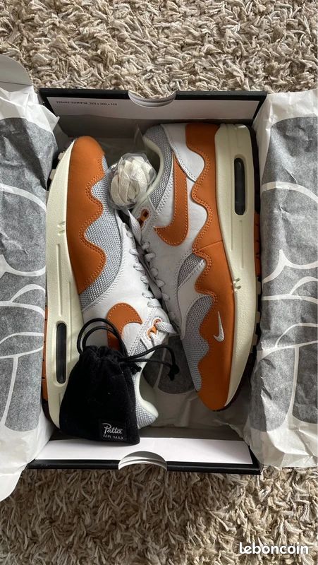 Nike Air max 1 x Patta gris brown (image 6)