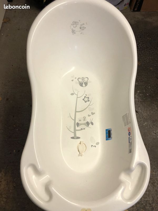 BAIGNOIRE BEBE Téga 86 cm + pieds (image 2)