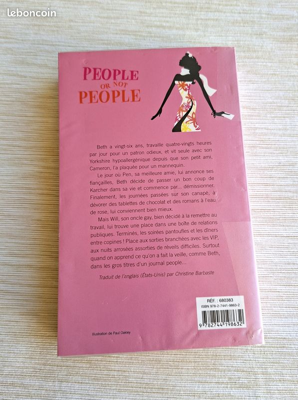Livre "People or not People" de Lauren WEISBERGER (image 2)