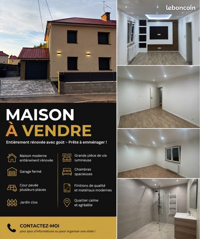 Maison 3 pièces 100 m² · à Longwy · 100 m² · 330 000 €
