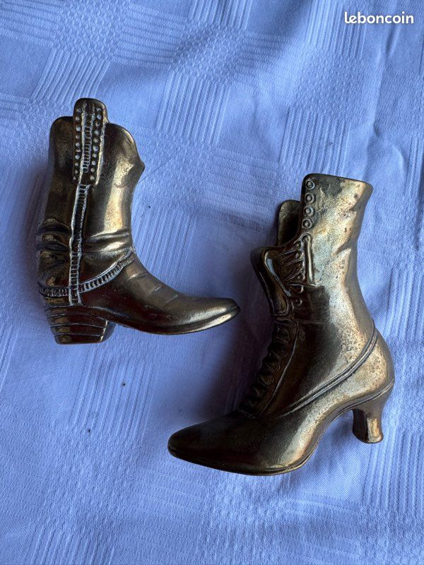 Bout De Botte Laiton Embout De Botte Cowboy Western En Laiton