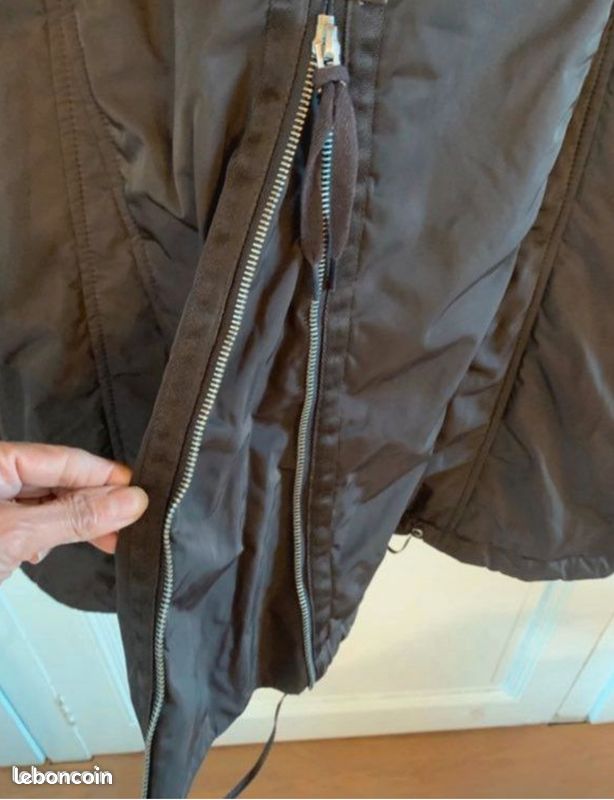 Doudoune Veste Grand Col "Et Dieu Créa La Femme" - Taille 40 - Chocolat - Neuf Avec étiquettes