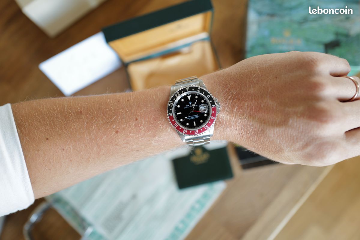Rolex GMT-Master II 16710 Coke Tritium Full set jamais polie (image 3)