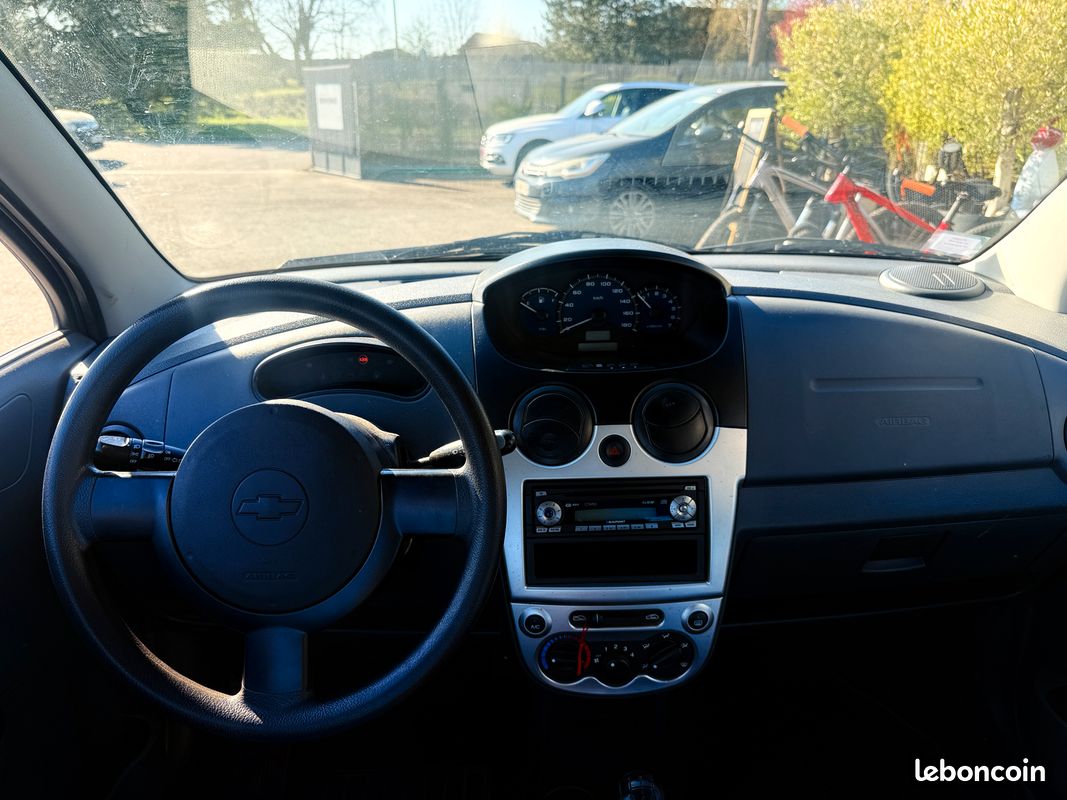 Chevrolet Matiz II 0.8 essence I 76 460 km certifiés / Direction assistée, Climatisation etc.. / Crit'Air 2 pollution / Garantie 6 mois (image 6)