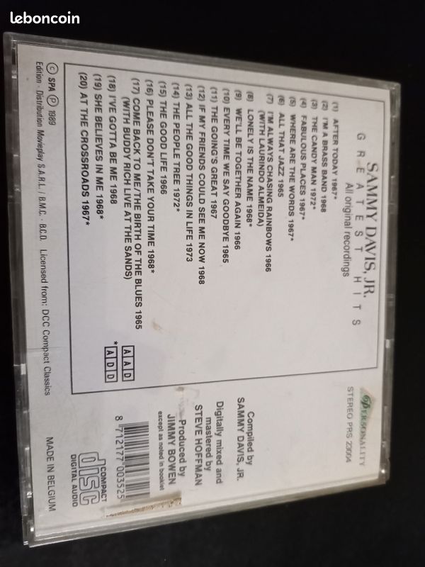 Cd Sammy Davis Jr (image 2)