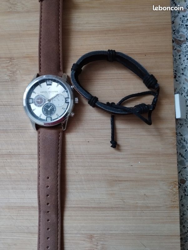 Montre homme griffée Daniel HECHTER Neuve (image 2)