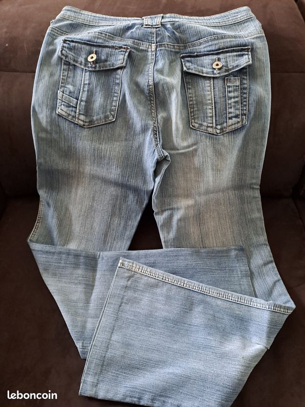Jeans adulte pattes deph T40 (image 2)