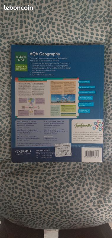 Manuel scolaire AQA Geography (image 2)