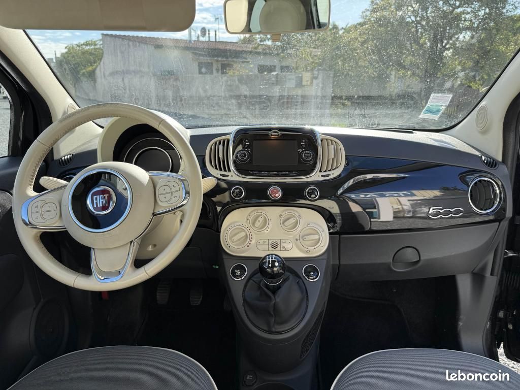 FIAT FIAT 500 1.2i - 69 2017 BERLINE Lounge PHASE 2 (image 14)