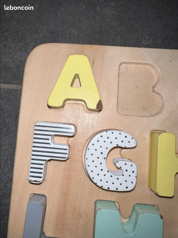 Puzzles alphabet vertbaudet (image 2)