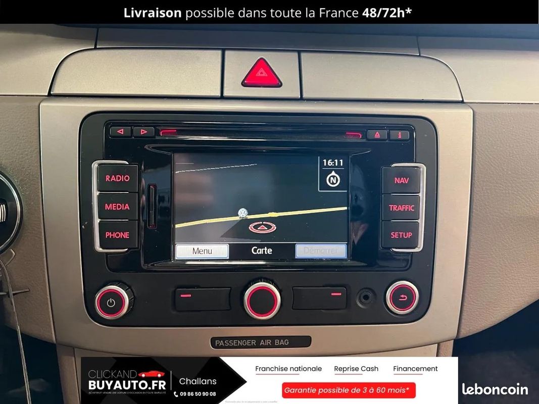 Volkswagen Passat 2.0 TDI 140 CV / SUIVI D'ENTRETIEN COMPLET / DITRIBUTION, VIDANGE FAITE / GARANTIE (image 20)