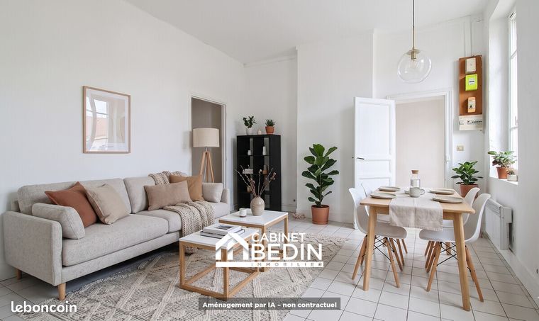 Appartement 2 pièces 46 m² — 1