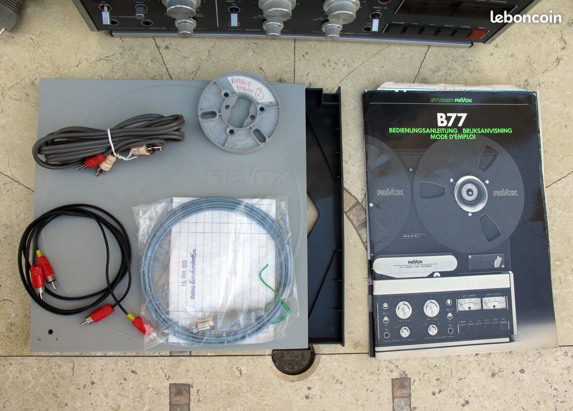 Magnéto À Bandes Revox Longueville 14230 Hifi, Son