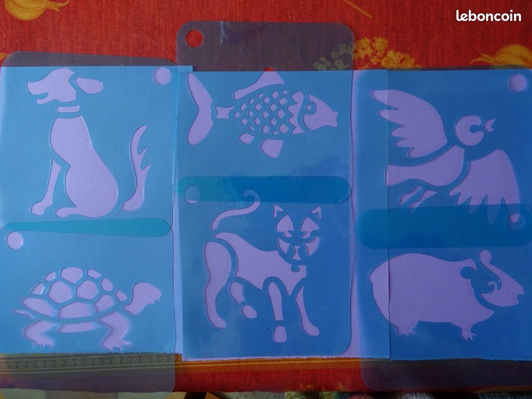 Pochoirs animaux (image 1)