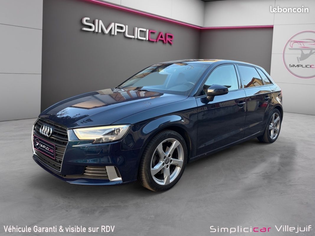 AUDI A3 SPORTBACK 1.0 TFSI 115 S tronic 7 Design, CarPlay, Radar AR, Pack led, Garantie 12 mois (image 3)