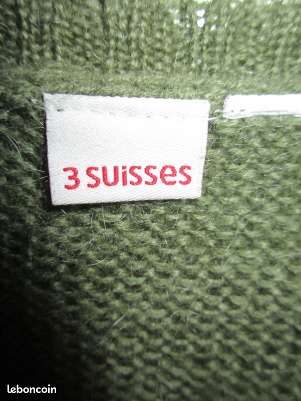 Robe Maille Pull "3 SUISSES" T38 2/M (image 2)