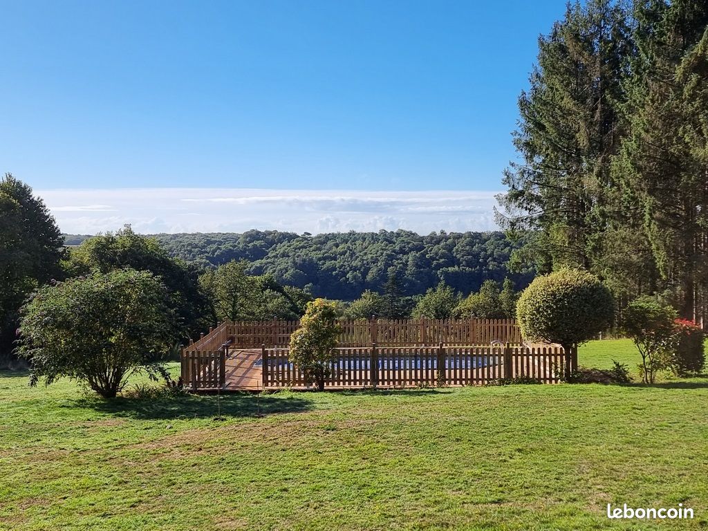 Gîte Morbihan, Bretagne 8 pers. Avec piscine, vue dégagée Vallée du Blavet (image 3)